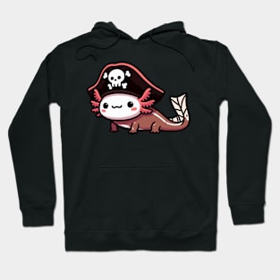 pirate captain axolotl Hoodie